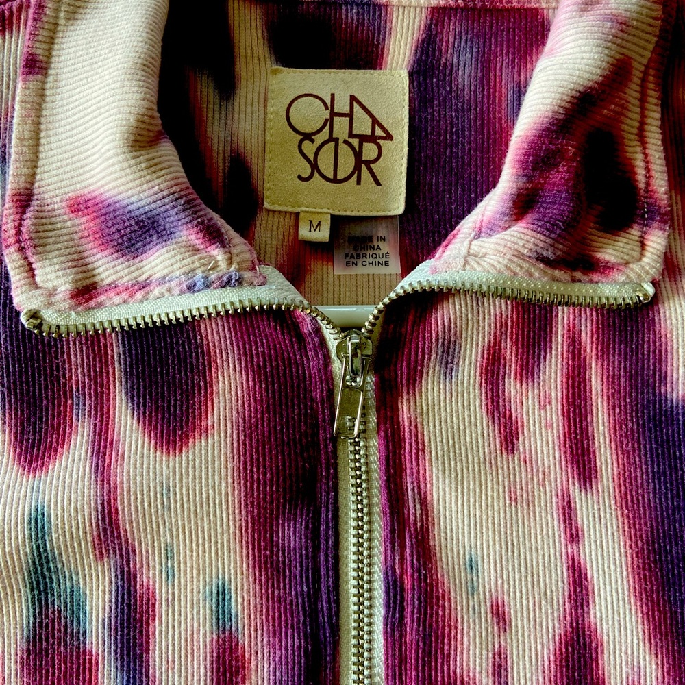Tie died Chaser brand 1/4 zip